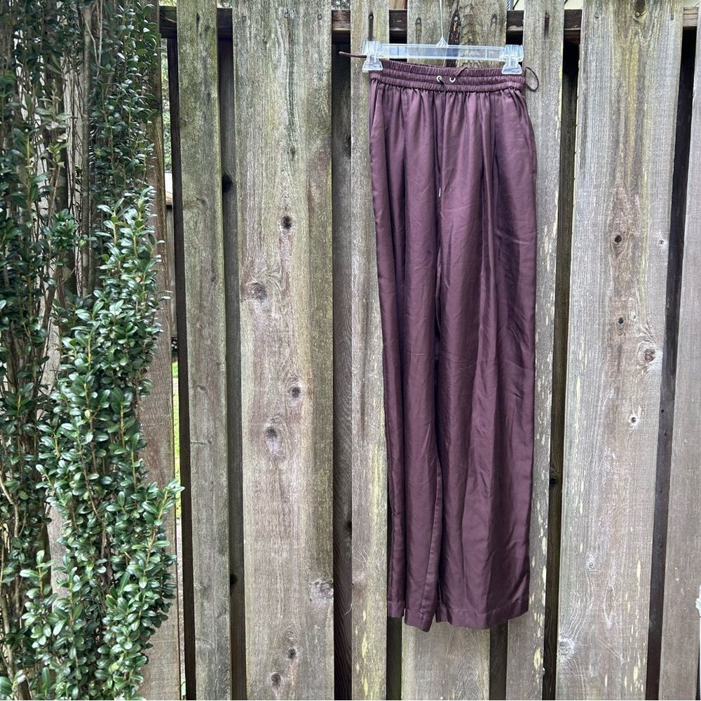 Silk Laundry Slouch Pants Size Small - Picture 10 of 13